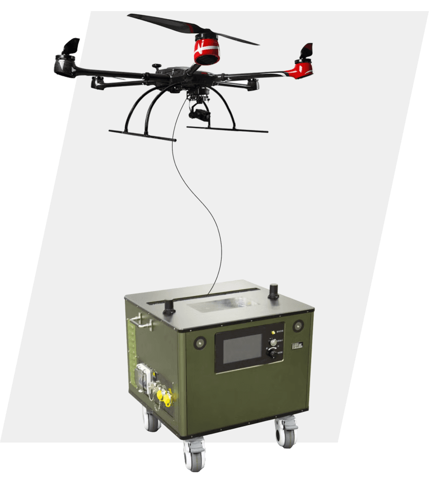 Tethered Drone System